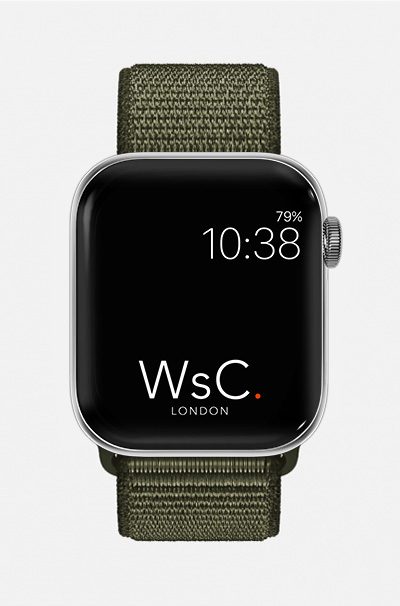 WsC® Sport Loop – Khaki Green Apple Watch Strap