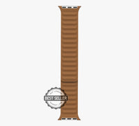 WsC® Leather Link – Caramel Brown Apple Watch Strap