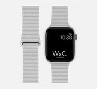 WsC® Leather Loop – Stone Apple Watch Strap