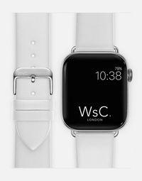 WsC® Oxford – White Apple Watch Strap