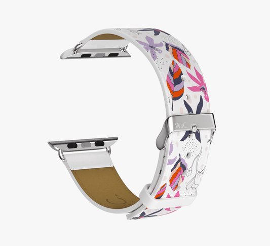 WsC® Print Collection – Lilies Apple Watch Strap