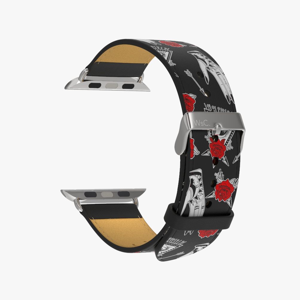 WsC® Print Collection – Ancient Roses Apple Watch Strap - view 18