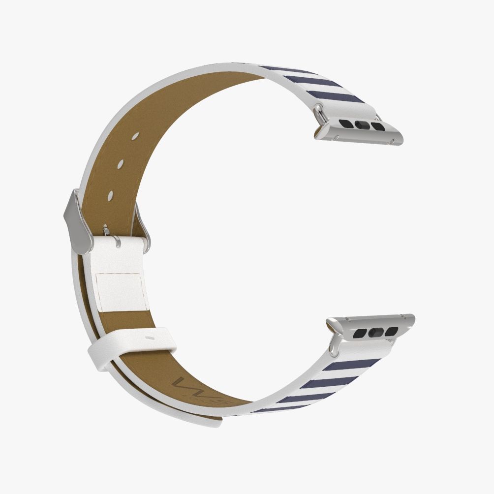 WsC® Print Collection – Navy Stripes Apple Watch Strap - view 3