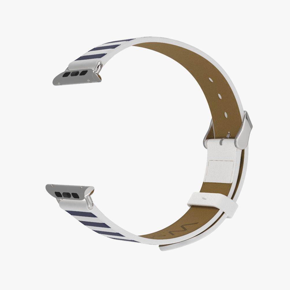 WsC® Print Collection – Navy Stripes Apple Watch Strap - view 26