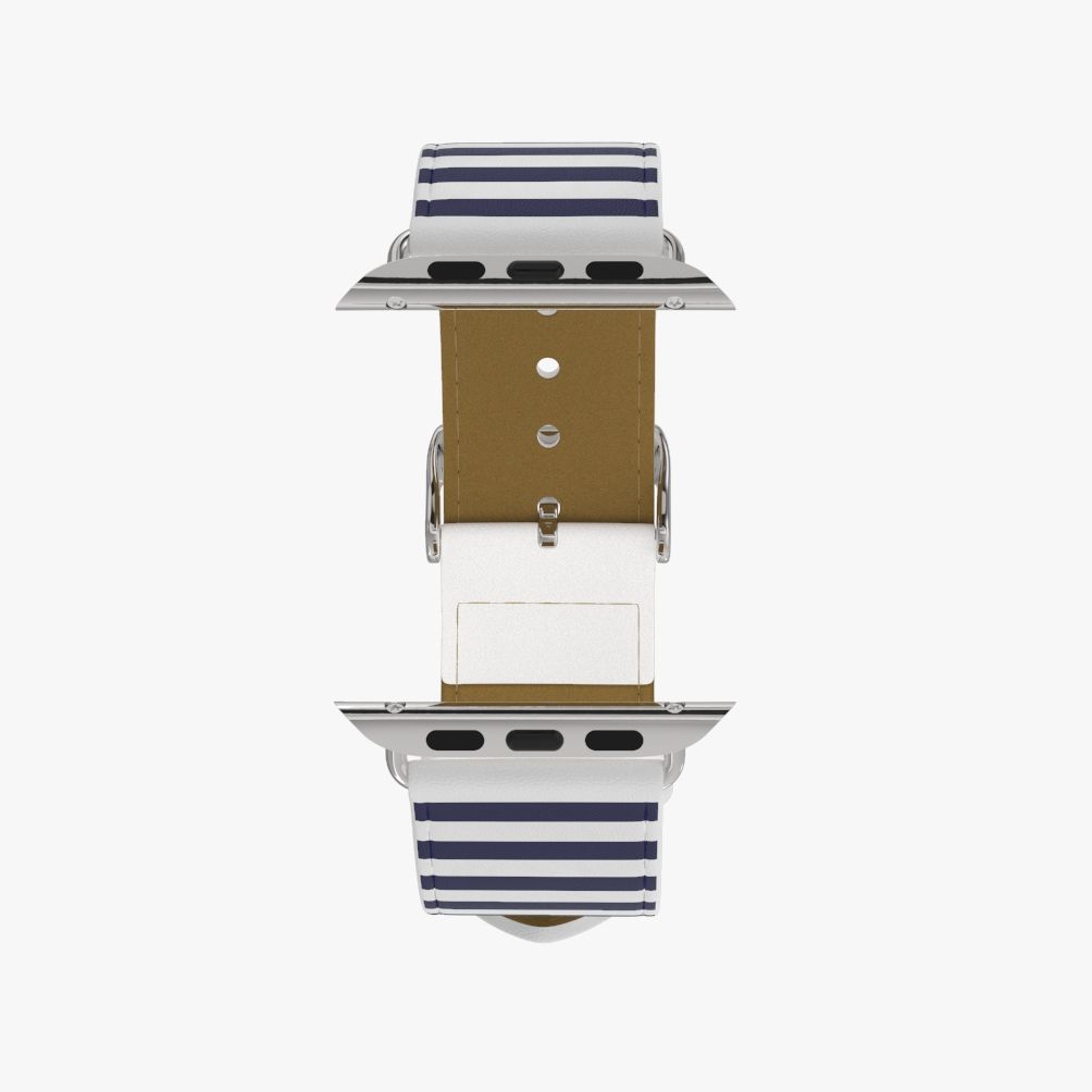 WsC® Print Collection – Navy Stripes Apple Watch Strap - view 32