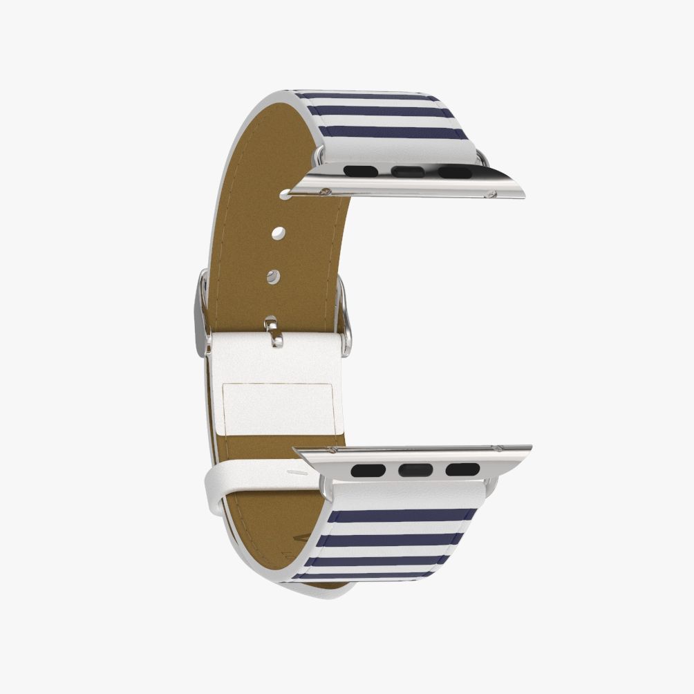 WsC® Print Collection – Navy Stripes Apple Watch Strap - view 34