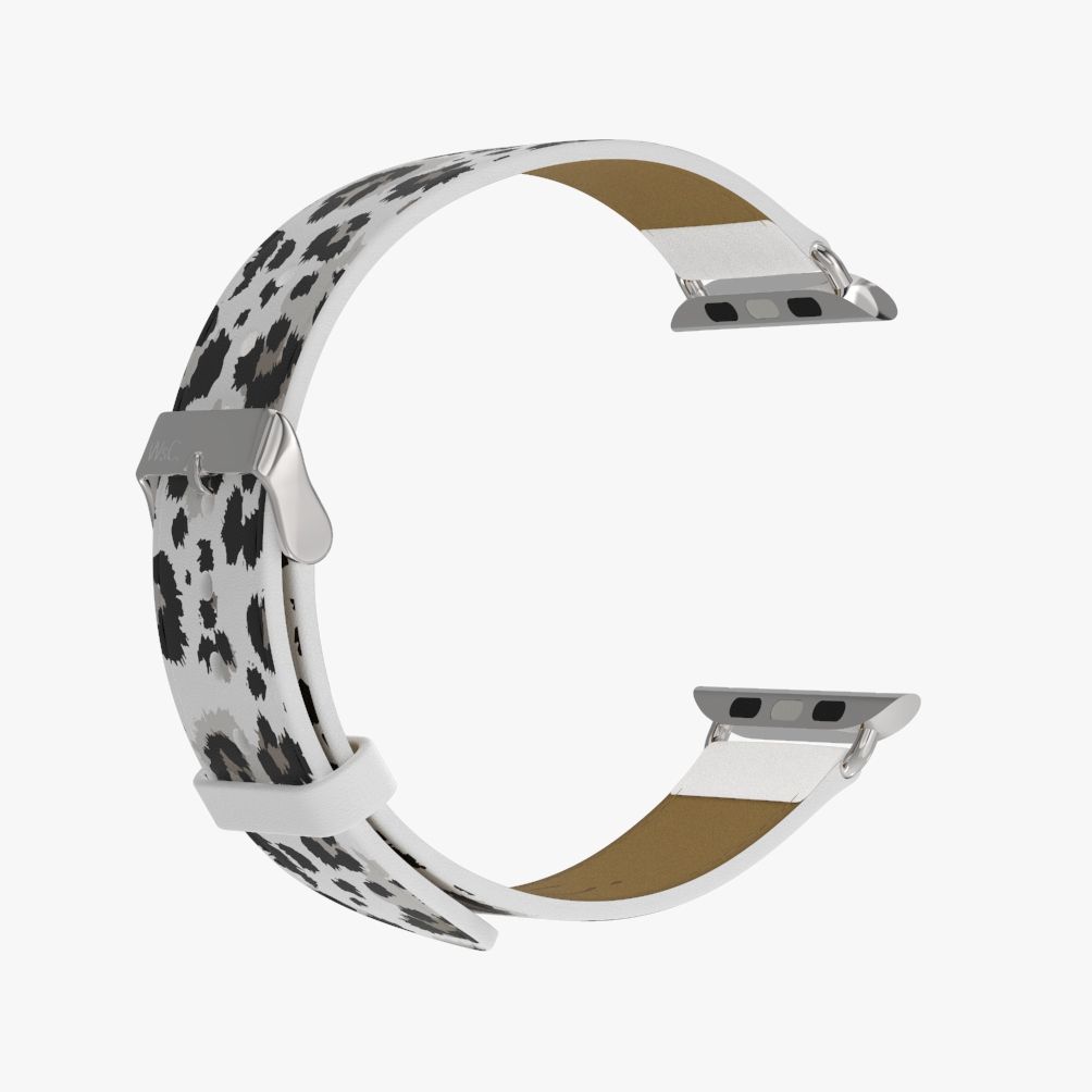WsC® Print Collection – Snow Leopard Apple Watch Strap - view 9