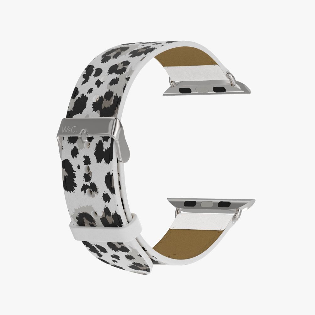 WsC® Print Collection – Snow Leopard Apple Watch Strap - view 11