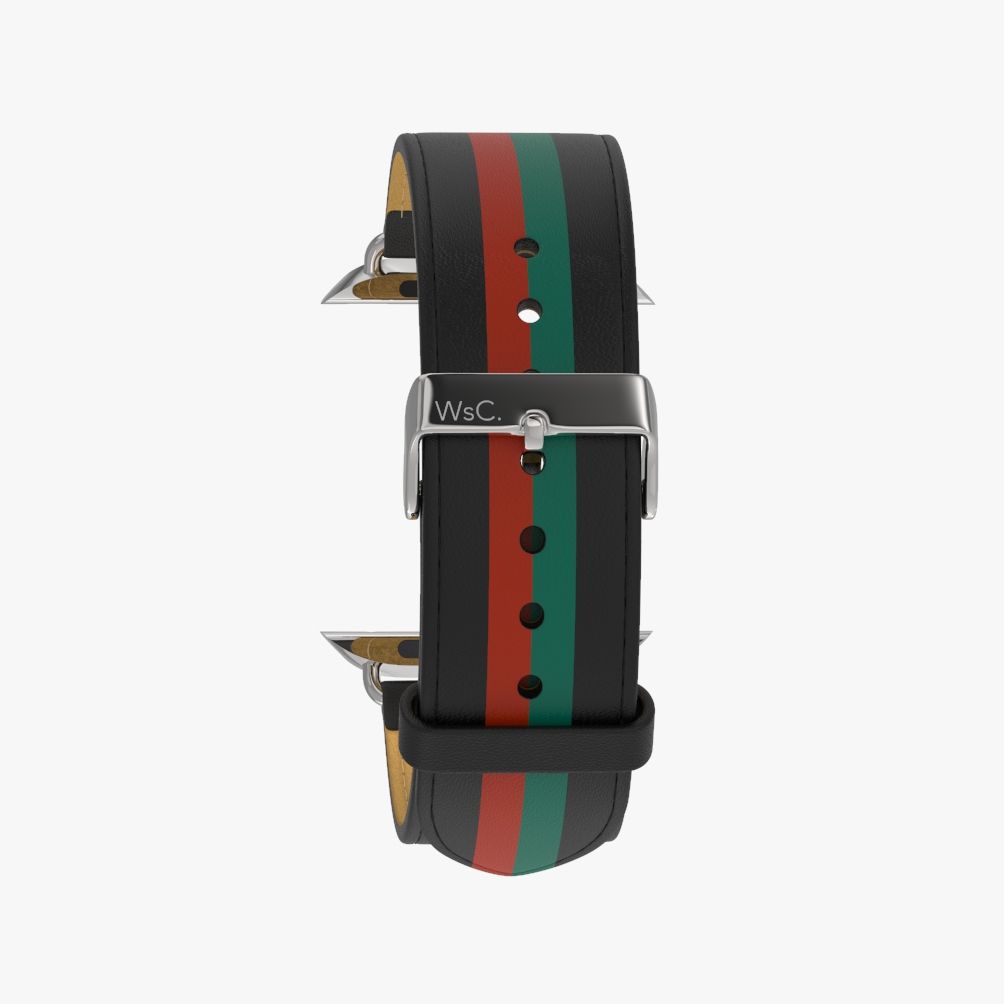 WsC® Print Collection – Verde & Rosso Apple Watch Strap - view 15
