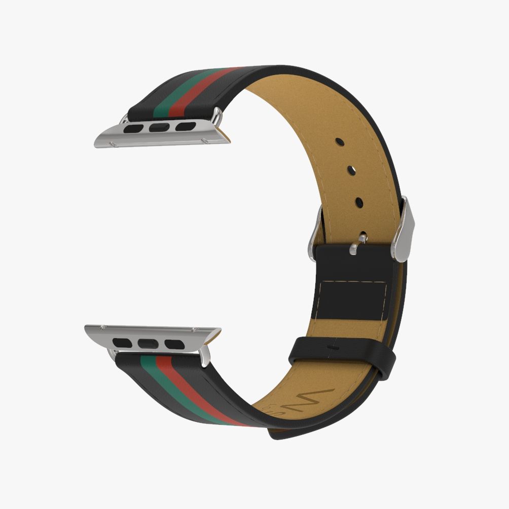 WsC® Print Collection – Verde & Rosso Apple Watch Strap - view 28