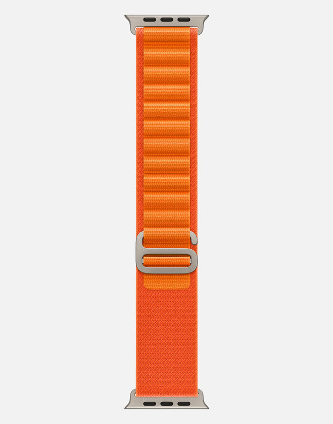 Alpine Loop – Orange Apple Watch Strap