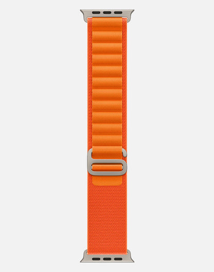 Alpine Loop – Orange Apple Watch Strap
