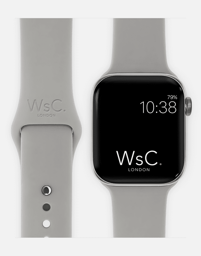 WsC® Apple Watch Sport Band – Grey