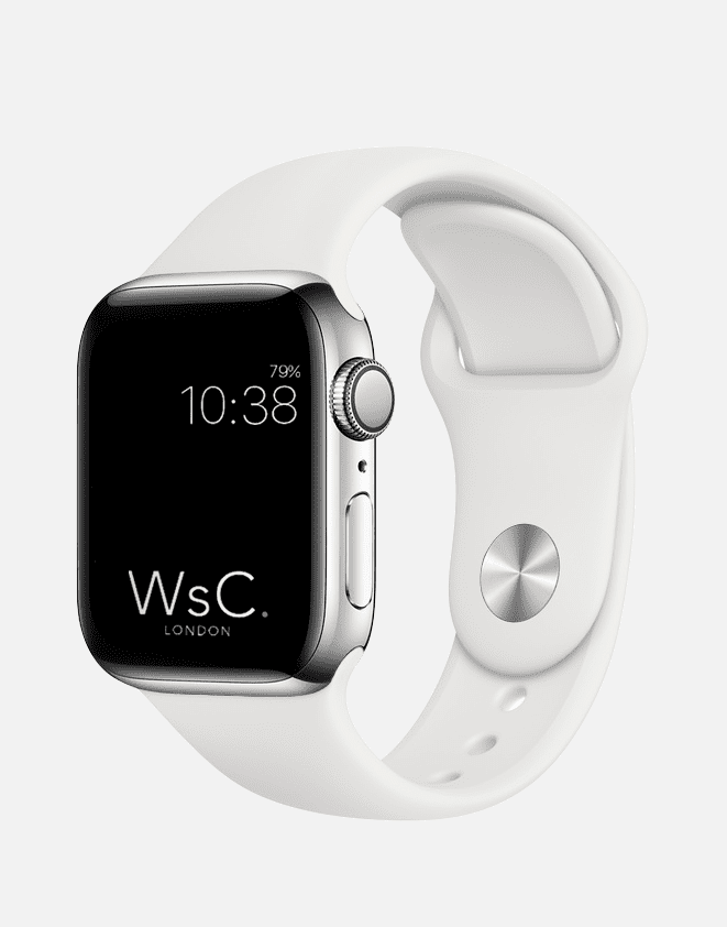 WsC® Apple Watch Sport Band – White