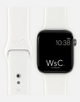 WsC® Apple Watch Sport Band – White