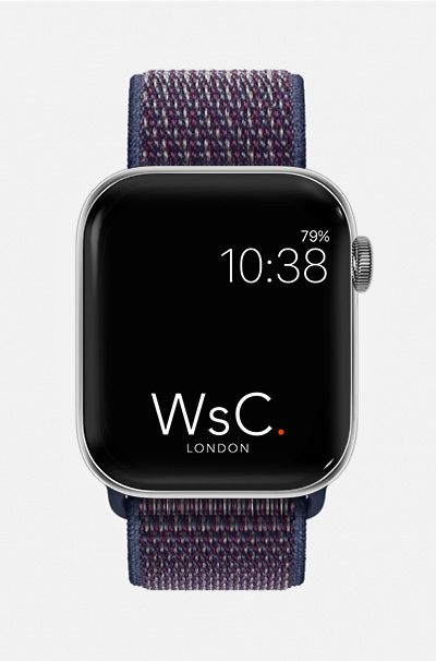 WsC® Sport Loop – Indigo Apple Watch Strap