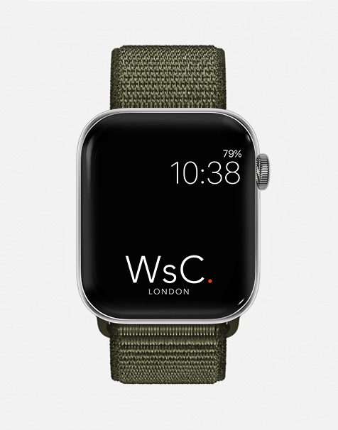 WsC® Sport Loop – Khaki Green Apple Watch Strap