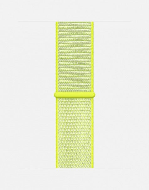 WsC® Sport Loop – Marathon Yellow Apple Watch Strap