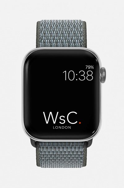 WsC® Sport Loop – Moonstone Grey Apple Watch Strap