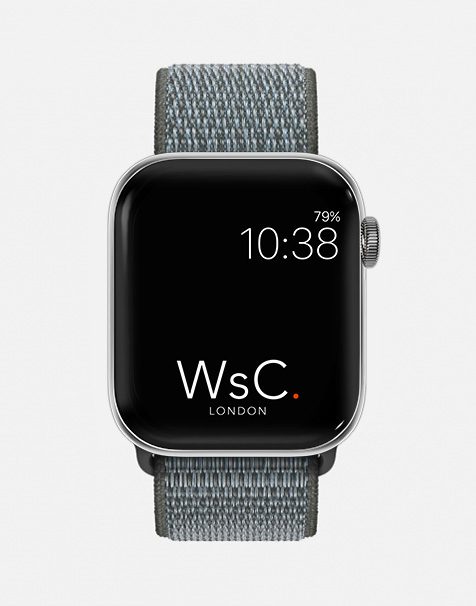 WsC® Sport Loop – Moonstone Grey Apple Watch Strap