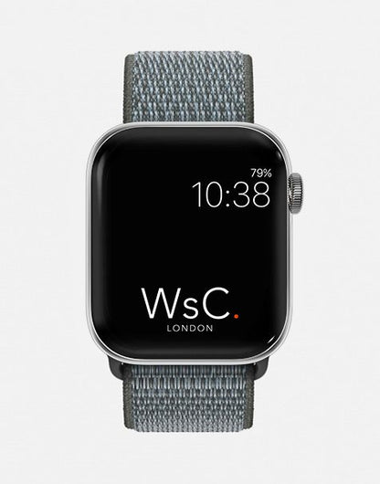 WsC® Sport Loop – Moonstone Grey Apple Watch Strap