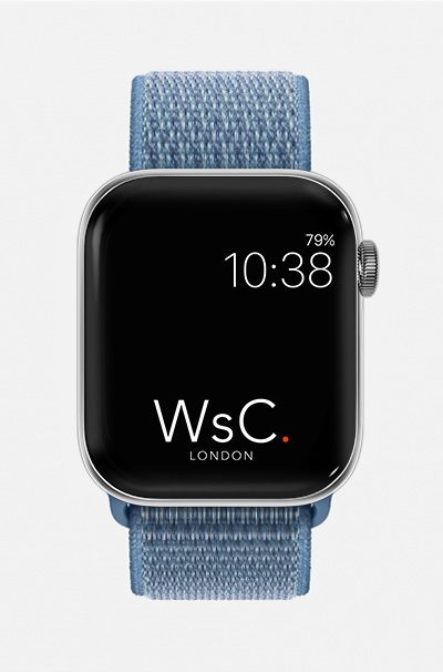 WsC® Sport Loop – Pacific Blue Apple Watch Strap