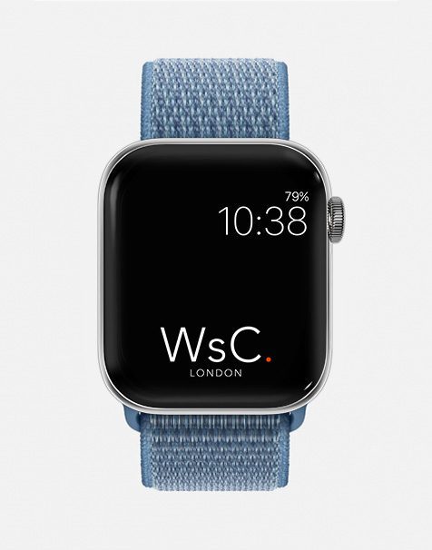 WsC® Sport Loop – Pacific Blue Apple Watch Strap