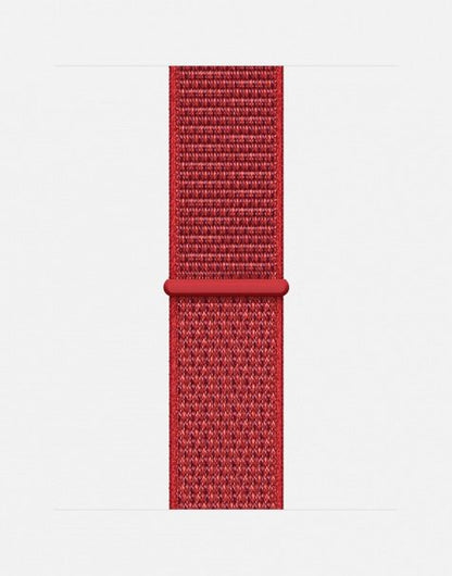 WsC® Sport Loop – Red Apple Watch Strap