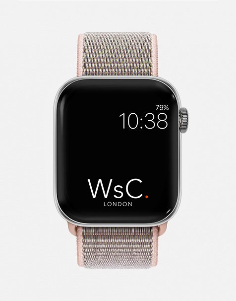 WsC® Sport Loop – Sand Pink Apple Watch Strap