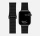 WsC® Leather Loop – Black Apple Watch Strap