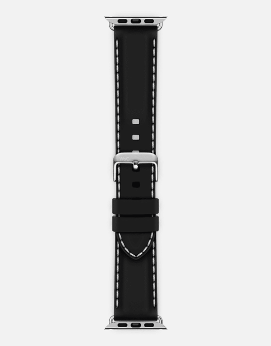 WsC® Nautilus – Black / White Apple Watch Strap