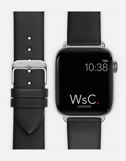 WsC® Oxford – Black Apple Watch Strap