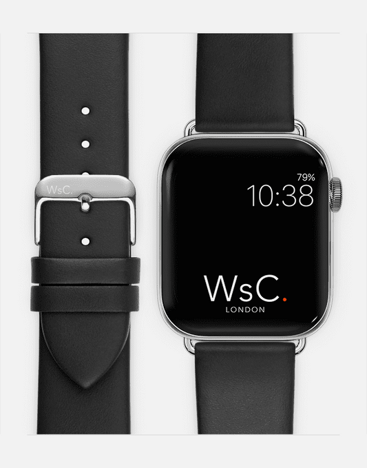 WsC® Oxford – Black Apple Watch Strap