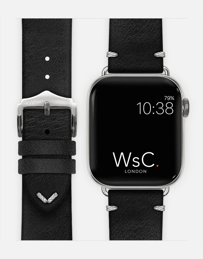 WsC® Vengeance – Black Apple Watch Strap