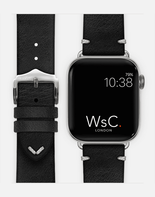 WsC® Vengeance – Black Apple Watch Strap