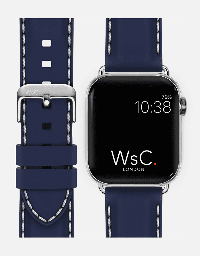 WsC® Nautilus – Blue Apple Watch Strap