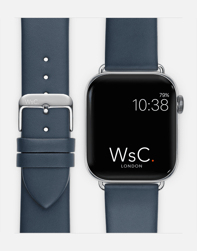 WsC® Oxford – Blue Apple Watch Strap