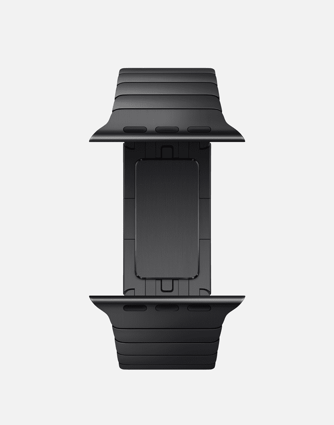 WsC® Link Bracelet – Space Black Apple Watch Strap