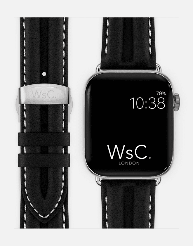 WsC® Falcon – Black Apple Watch Strap