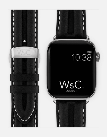 WsC® Falcon – Black Apple Watch Strap