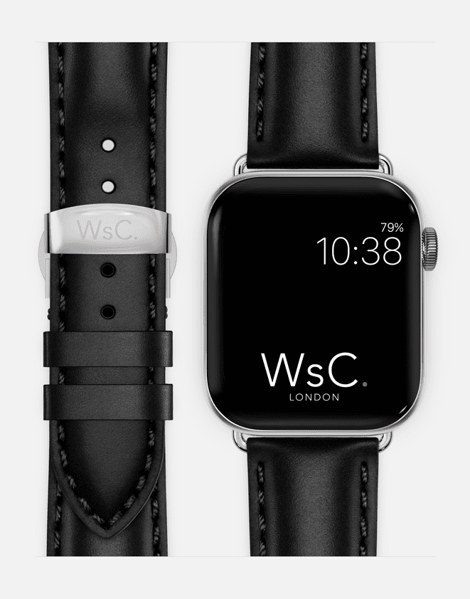 WsC® Defiant – Black Apple Watch Strap