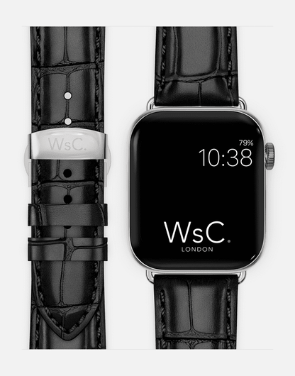 WsC® Prowler – Black Apple Watch Strap