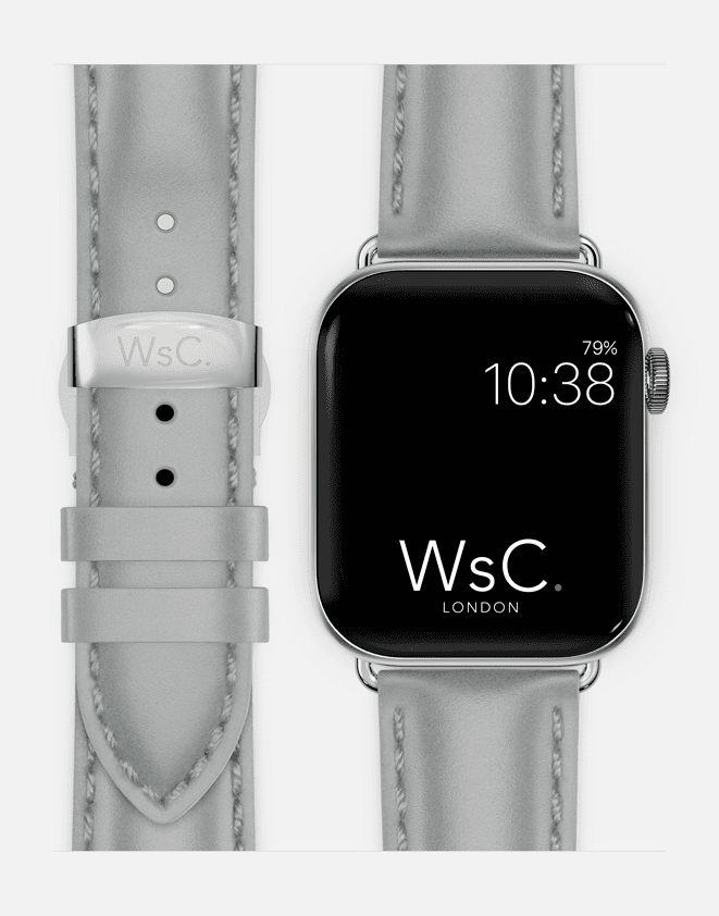 WsC® Defiant – Grey Apple Watch Strap
