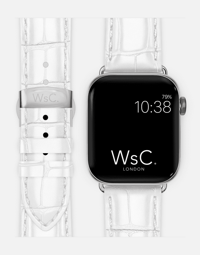 WsC® Prowler – Ice White Apple Watch Strap