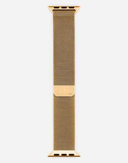 Milanese Loop – Gold Apple Watch Strap