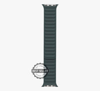 WsC® Leather Link – Forest Green Apple Watch Strap