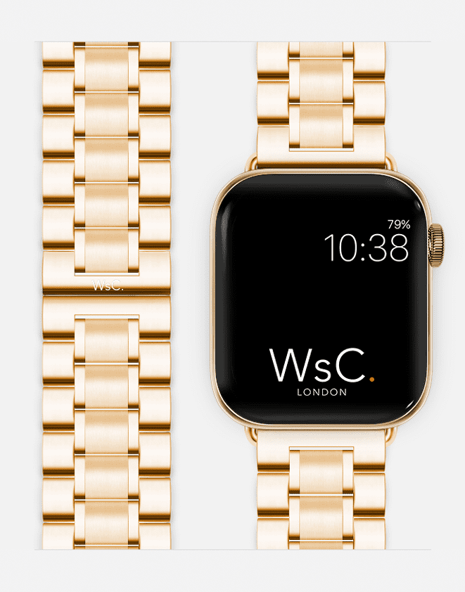 WsC® Fury – Gold Apple Watch Strap