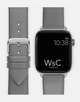 WsC® Oxford – Grey Apple Watch Strap