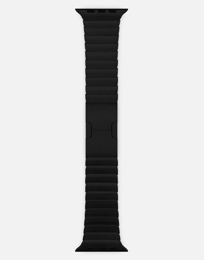 WsC® Link Bracelet – Space Black Apple Watch Strap