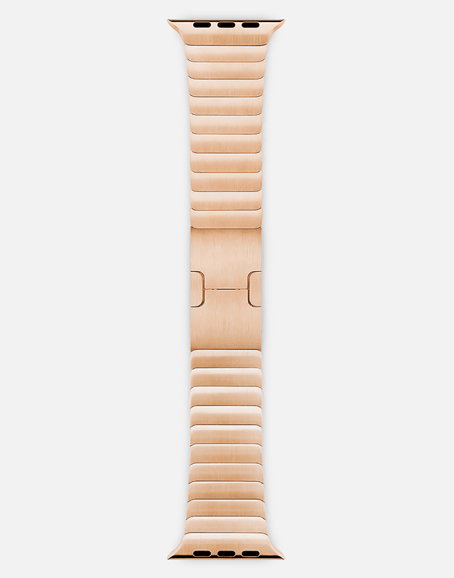 WsC® Link Bracelet – Rose Gold Apple Watch Strap